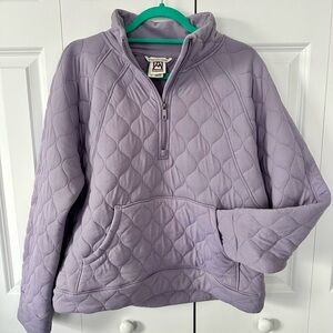 Avalanche Lavender Quilted Pullover